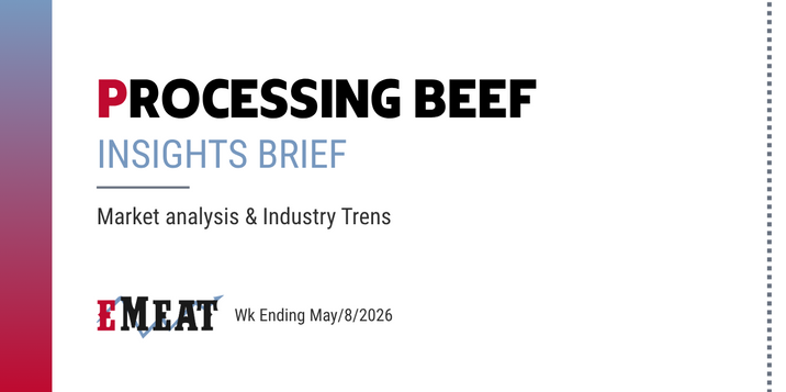 Processing Beef Insights Brief for the Week Ending May 8, 2026